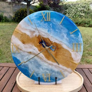 Horloge murale « L&rsquo;écume du temps »